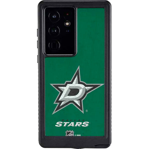 NHL Dallas Stars Distressed Galaxy S24 Ultra Waterproof Case
