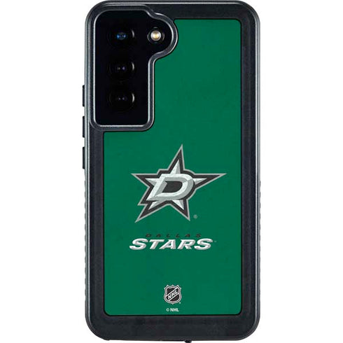 NHL Dallas Stars Distressed Galaxy S24 Waterproof Case
