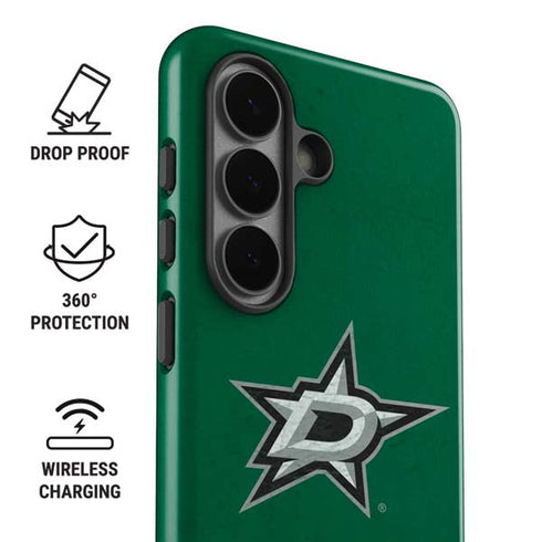 NHL Dallas Stars Distressed Galaxy S26 Impact Case