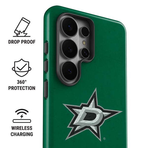 NHL Dallas Stars Distressed Galaxy S26 Ultra Impact Case