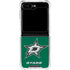 NHL Dallas Stars Distressed Galaxy Z Flip6 Clear Case