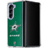 NHL Dallas Stars Distressed Galaxy Z Fold5 5G Clear Case