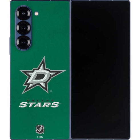 NHL Dallas Stars Distressed Galaxy Z Fold6 Skin