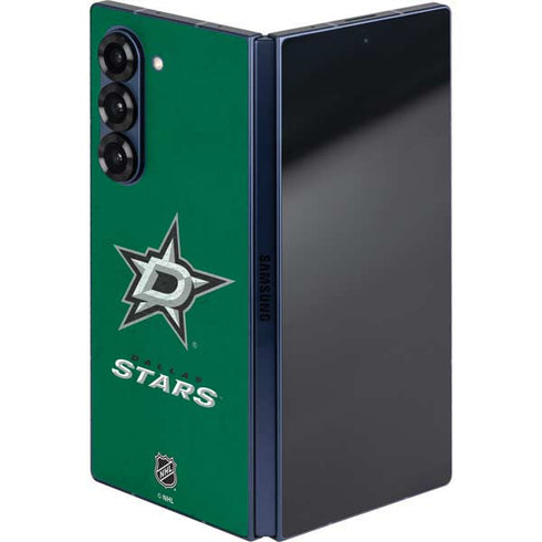 NHL Dallas Stars Distressed Galaxy Z Fold6 Skin