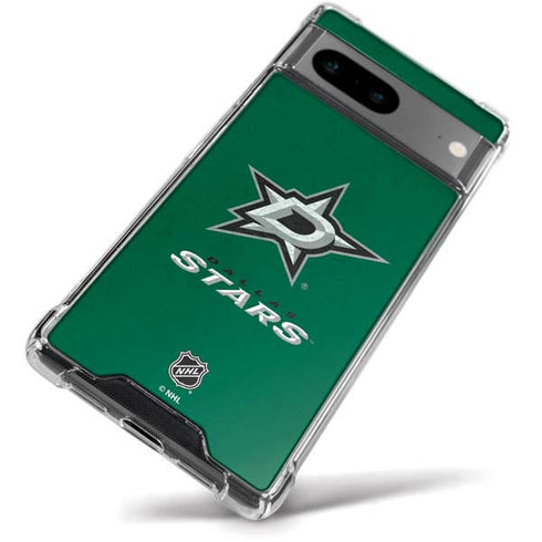 NHL Dallas Stars Distressed Google Pixel 8a Clear Case
