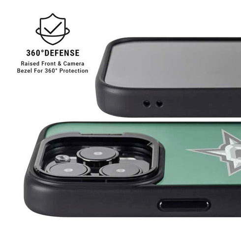 NHL Dallas Stars Distressed iPhone 13 Pro Kickstand Case