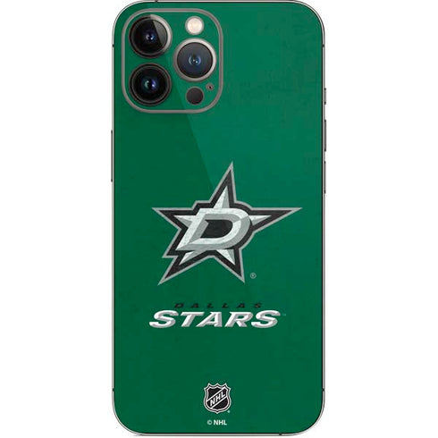 NHL Dallas Stars Distressed iPhone 15 Pro Max Skin