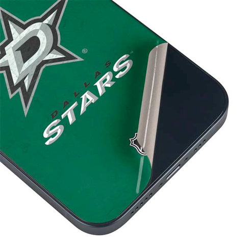 NHL Dallas Stars Distressed iPhone 15 Skin