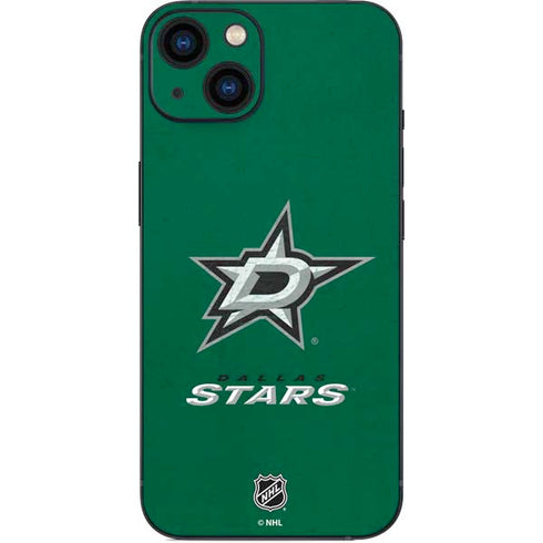 NHL Dallas Stars Distressed iPhone 15 Skin
