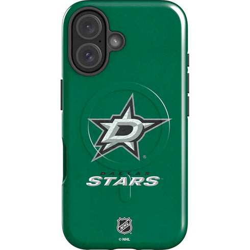 NHL Dallas Stars Distressed iPhone 16 Magsafe Impact Case