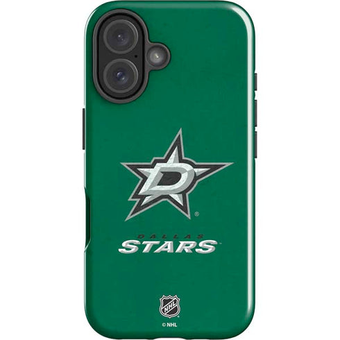 NHL Dallas Stars Distressed iPhone 16 Plus Impact Case