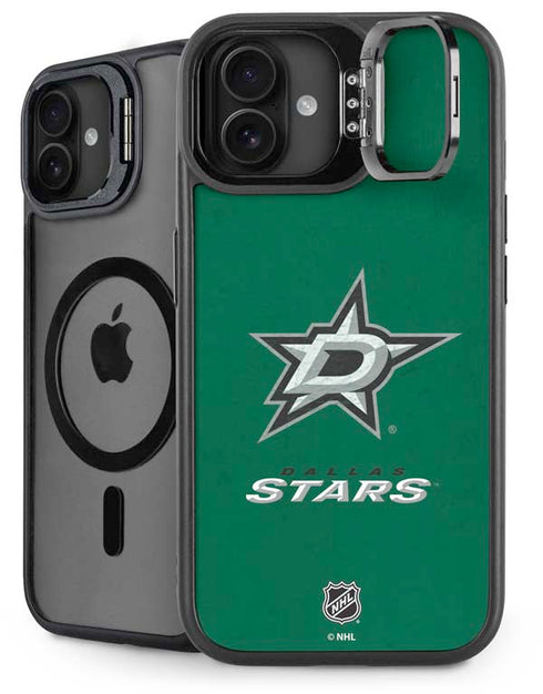 NHL Dallas Stars Distressed iPhone 16 Plus Kickstand Case