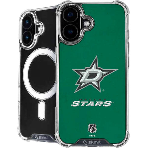 NHL Dallas Stars Distressed iPhone 16 Plus MagSafe Case