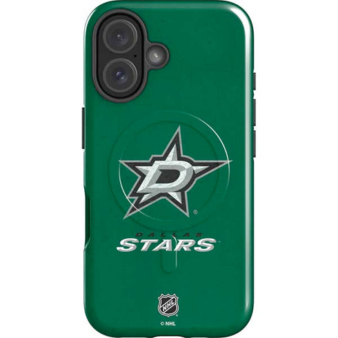 NHL Dallas Stars Distressed iPhone 16 Plus Magsafe Impact Case