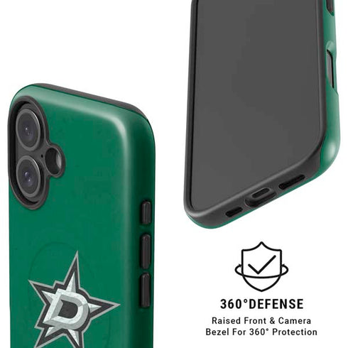 NHL Dallas Stars Distressed iPhone 16 Plus Magsafe Impact Case