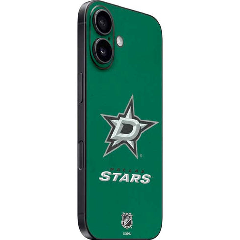 NHL Dallas Stars Distressed iPhone 16 Plus Skin