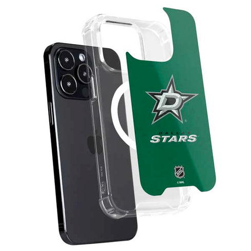 NHL Dallas Stars Distressed iPhone 16 Pro Max MagSafe Case