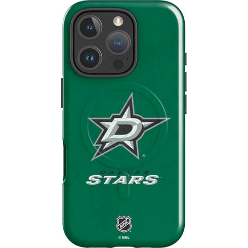 NHL Dallas Stars Distressed iPhone 16 Pro Max Magsafe Impact Case