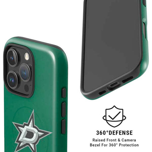 NHL Dallas Stars Distressed iPhone 16 Pro Max Magsafe Impact Case