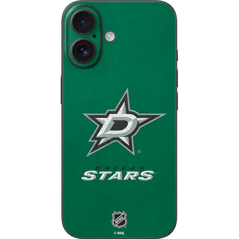 NHL Dallas Stars Distressed iPhone 16 Skin