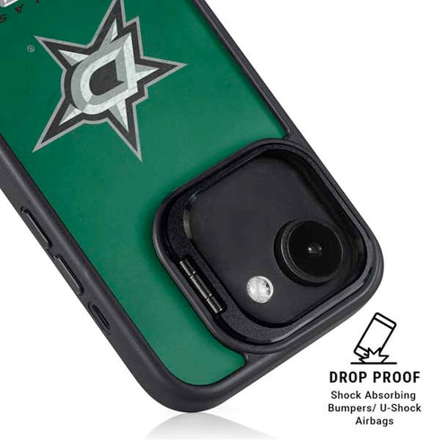 NHL Dallas Stars Distressed iPhone 16e Kickstand Case