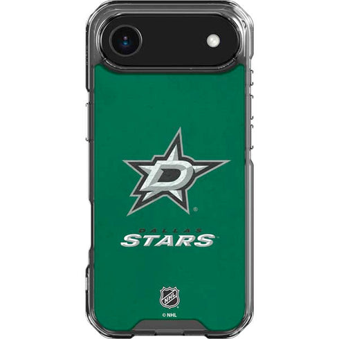NHL Dallas Stars Distressed iPhone 17 Air Clear Case