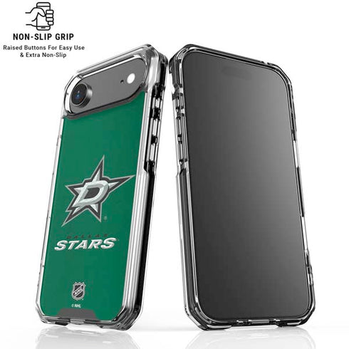NHL Dallas Stars Distressed iPhone 17 Air Clear Case