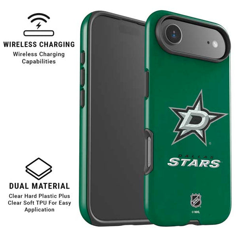 NHL Dallas Stars Distressed iPhone 17 Air Magsafe Impact Case
