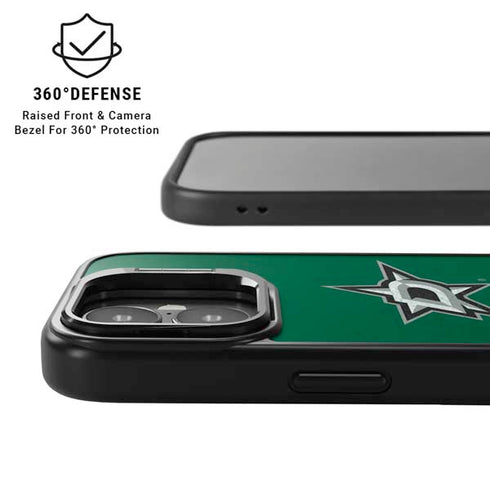 NHL Dallas Stars Distressed iPhone 17 Kickstand Case