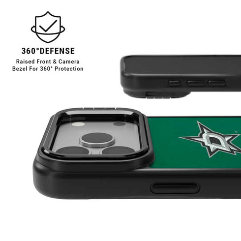 NHL Dallas Stars Distressed iPhone 17 Pro Kickstand Case