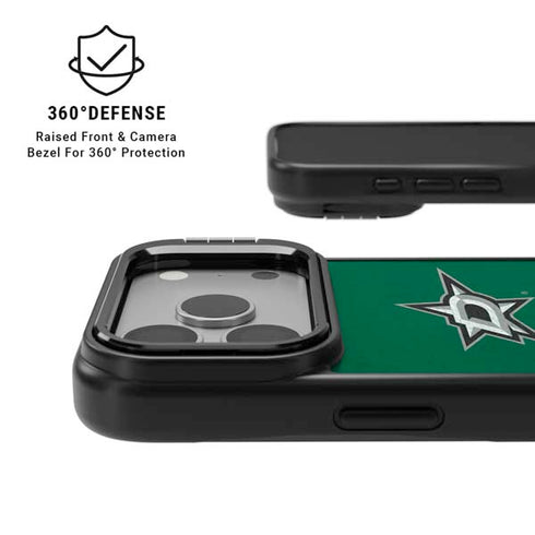 NHL Dallas Stars Distressed iPhone 17 Pro Max Kickstand Case