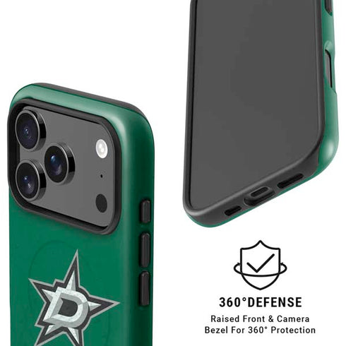 NHL Dallas Stars Distressed iPhone 17 Pro Max Magsafe Impact Case