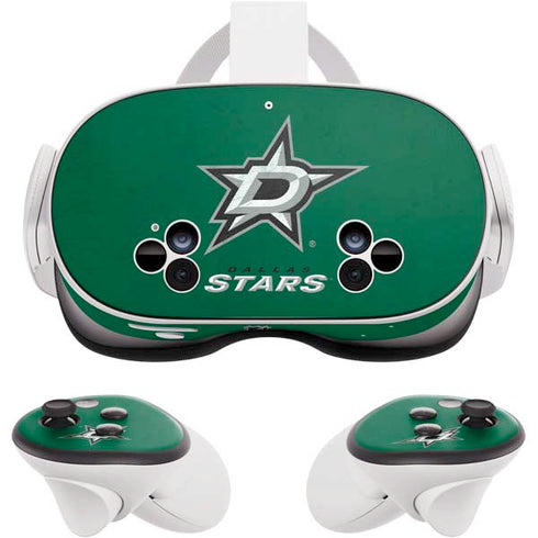 NHL Dallas Stars Distressed Meta Quest 3S Skin