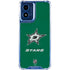NHL Dallas Stars Distressed Moto G 5G (2024) Clear Case