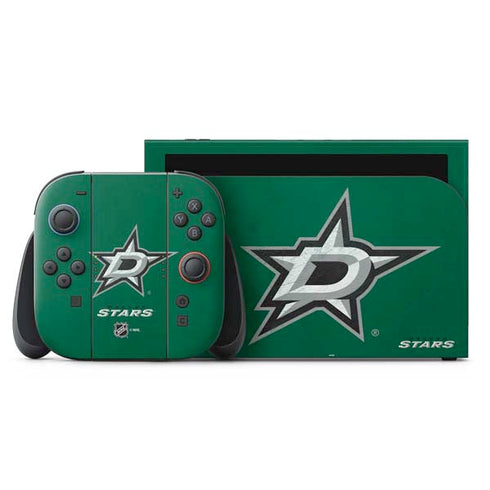 NHL Dallas Stars Distressed Nintendo Switch 2 (2025) with Joy-Con Skin
