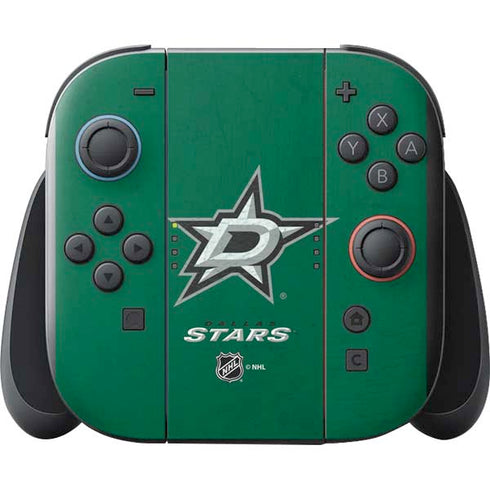 NHL Dallas Stars Distressed Nintendo Switch 2 (2025) with Joy-Con Skin