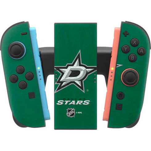 NHL Dallas Stars Distressed Nintendo Switch 2 (2025) Joy-Con Controller Skin