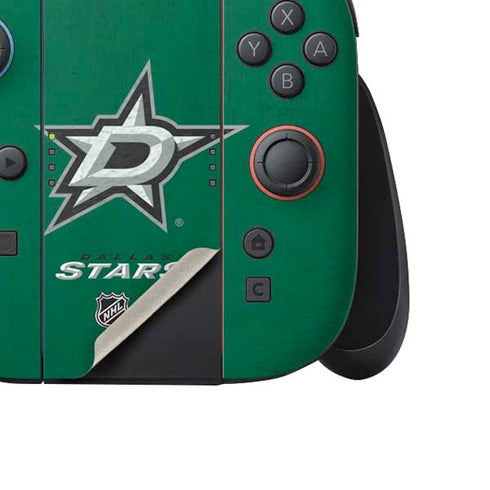 NHL Dallas Stars Distressed Nintendo Switch 2 (2025) Joy-Con Controller Skin