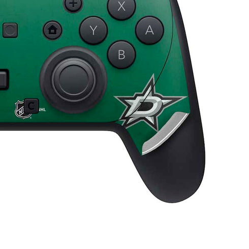 NHL Dallas Stars Distressed Nintendo Switch 2 (2025) Pro Controller Skin