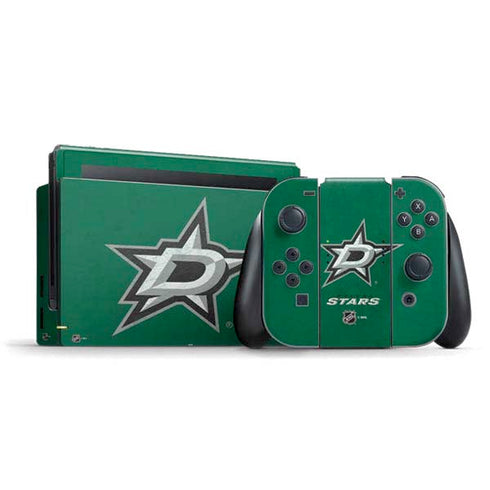 NHL Dallas Stars Distressed Nintendo Skins