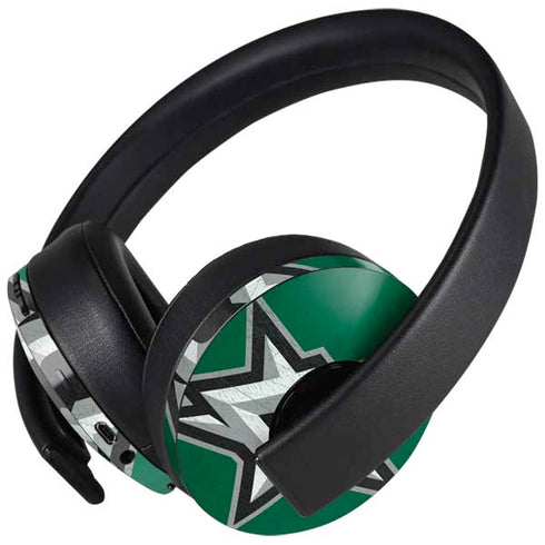 NHL Dallas Stars Distressed PlayStation 4 Gold Wireless Headset Skin