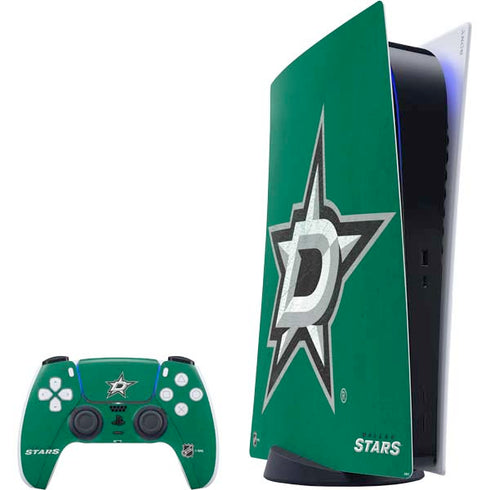 NHL Dallas Stars Distressed PlayStation PS5 Skins