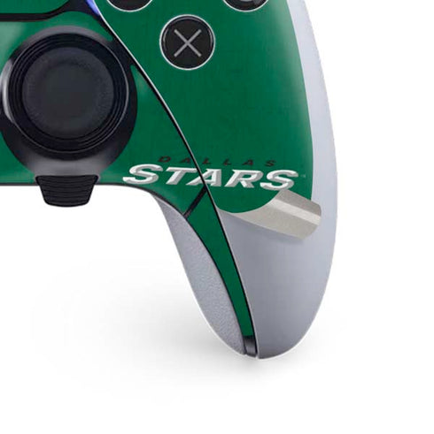 NHL Dallas Stars Distressed PS5 DualSense Edge Pro Controller Skin
