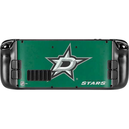 NHL Dallas Stars Distressed Steam Deck Handheld Gaming Computer Skin