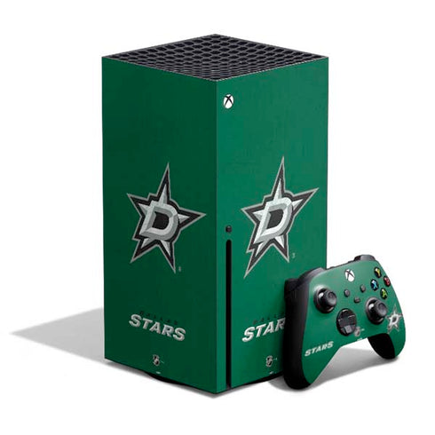NHL Dallas Stars Distressed Xbox Series X Bundle Skin