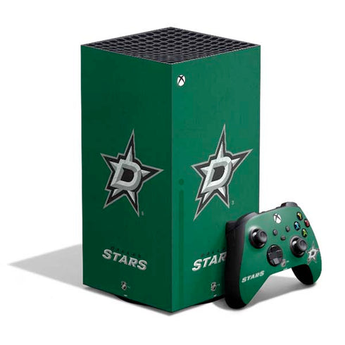 NHL Dallas Stars Distressed XBox Series X Digital Edition Bundle Skin