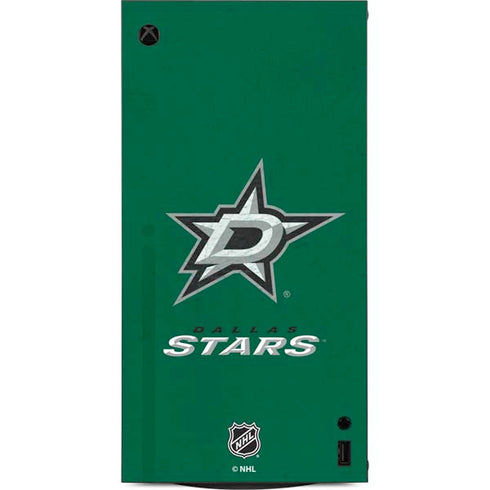 NHL Dallas Stars Distressed XBox Series X Digital Edition Console Skin