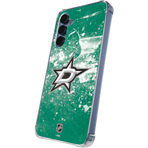 NHL Dallas Stars Frozen Galaxy A35 5G Clear Case