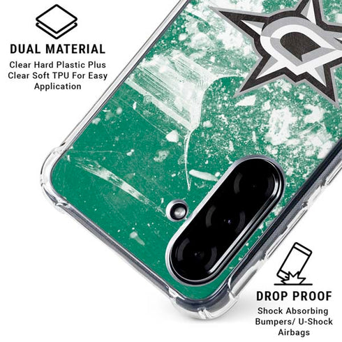 NHL Dallas Stars Frozen Galaxy A36 5G Clear Case