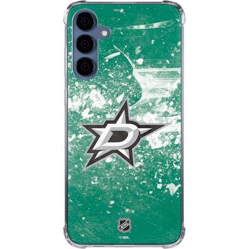 NHL Dallas Stars Frozen Galaxy A55 5G Clear Case